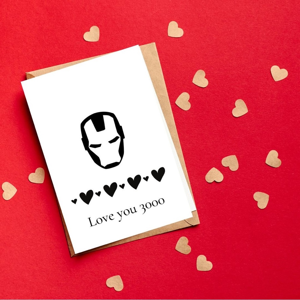 Valentines Day Card- Printed